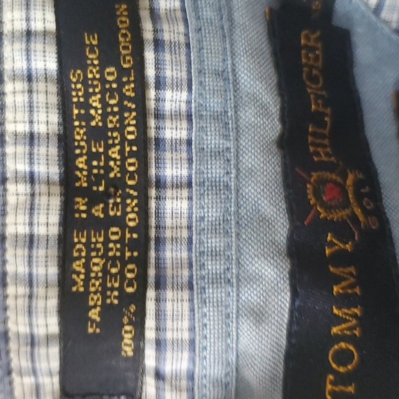 Tommy Hilfiger plaid short sleeve shirt - Picture 7 of 7